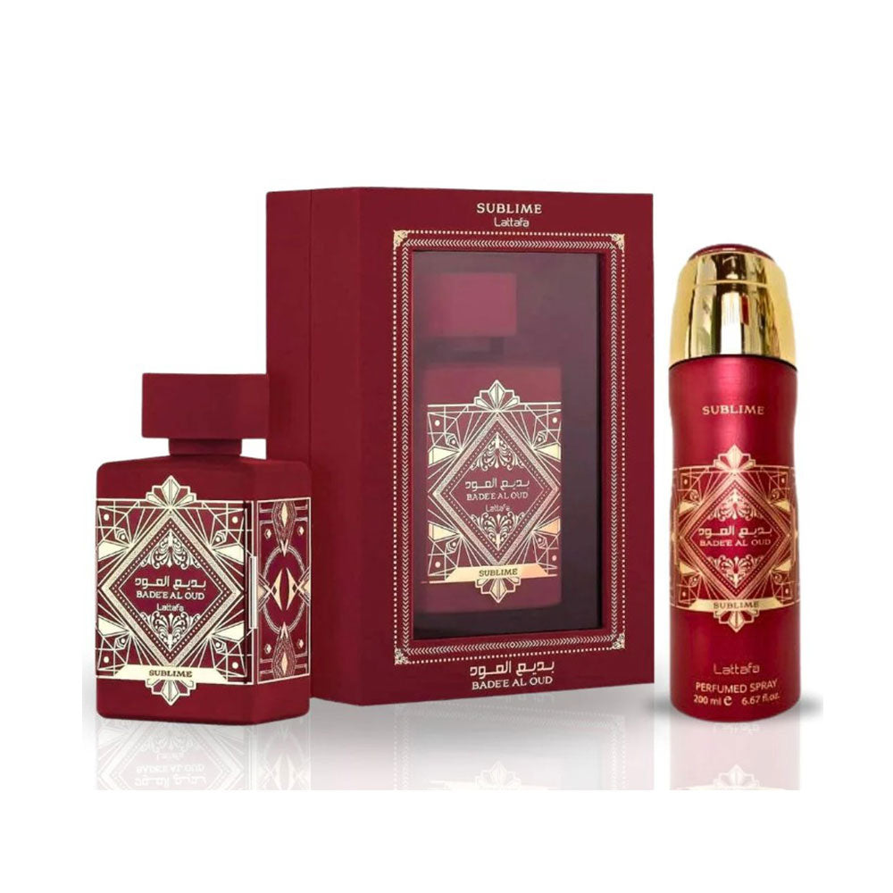 Badee Al Oud Sublime Estuche  Unisex Lattafa  