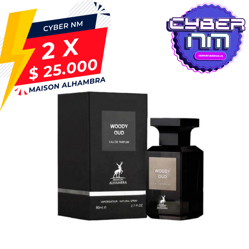 Woody Oud Maison Alhambra 80Ml Unisex  Edp