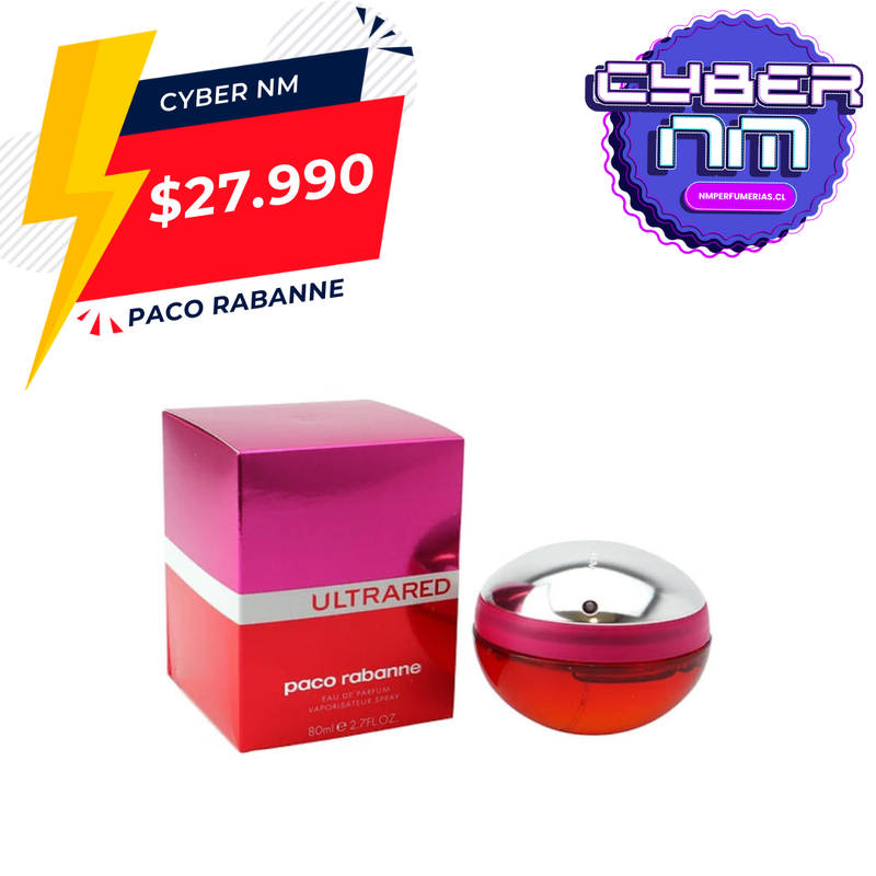 Ultra Red Paco Rabanne 80Ml Mujer Edp