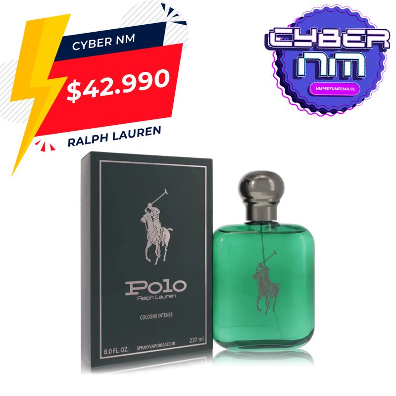 Polo Green Cologne Intense Ralph Lauren 236Ml Hombre  Perfume