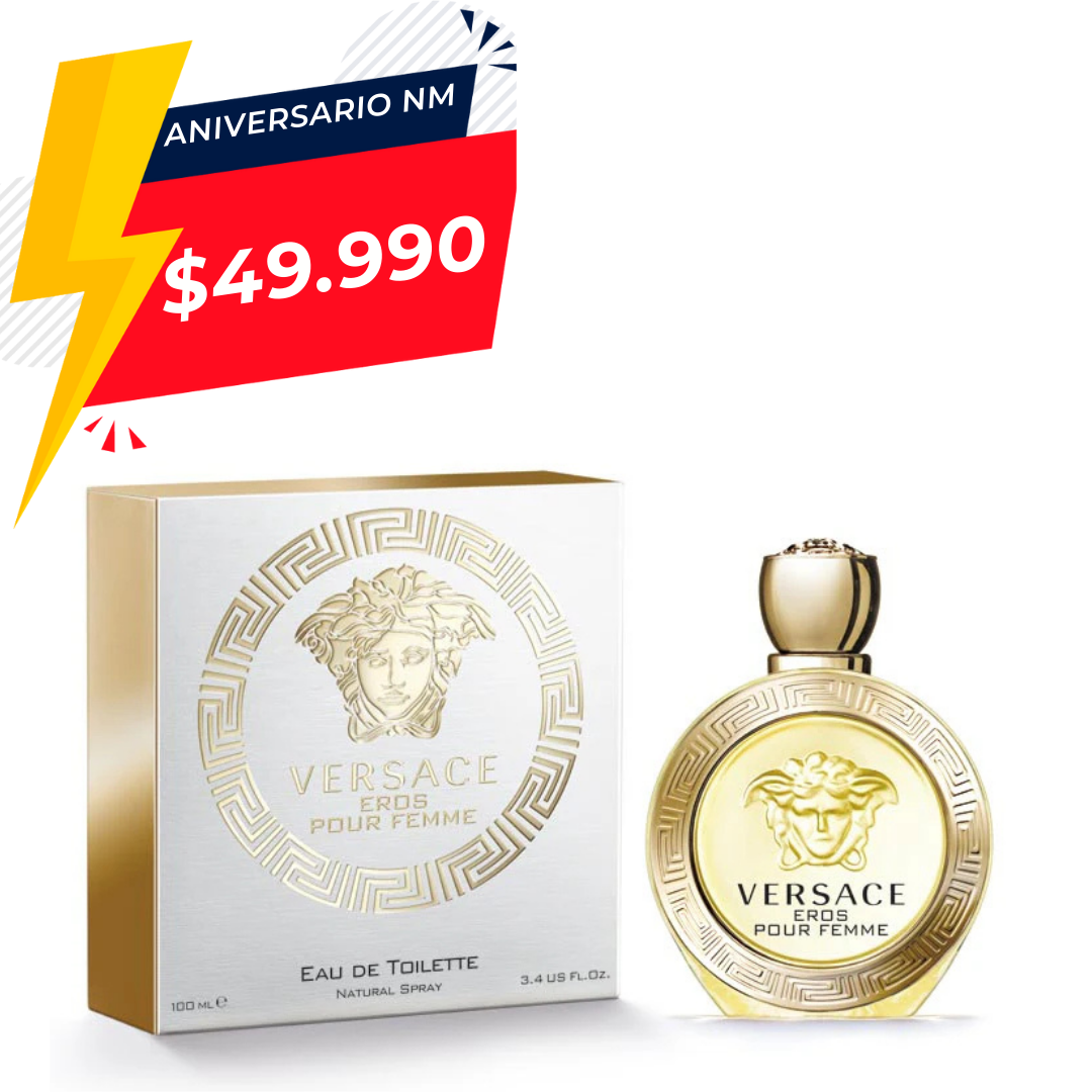 Eros Versace Pour Femme 100Ml Mujer Edp