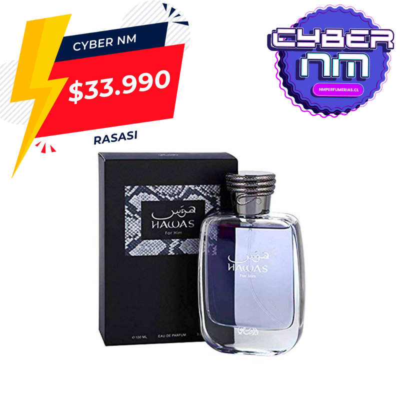 Hawas For Him 2023 Rasasi 100Ml Hombre Edp