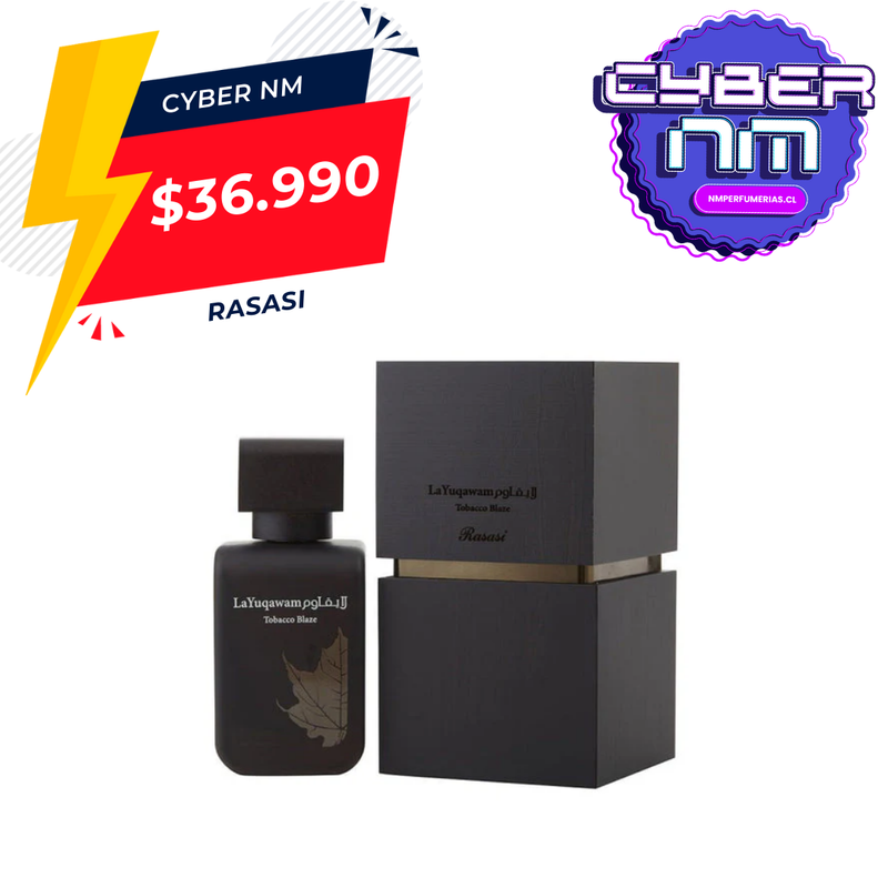 La Yuqawan Tobacco Blaze Rasasi 75Ml Hombre Edp