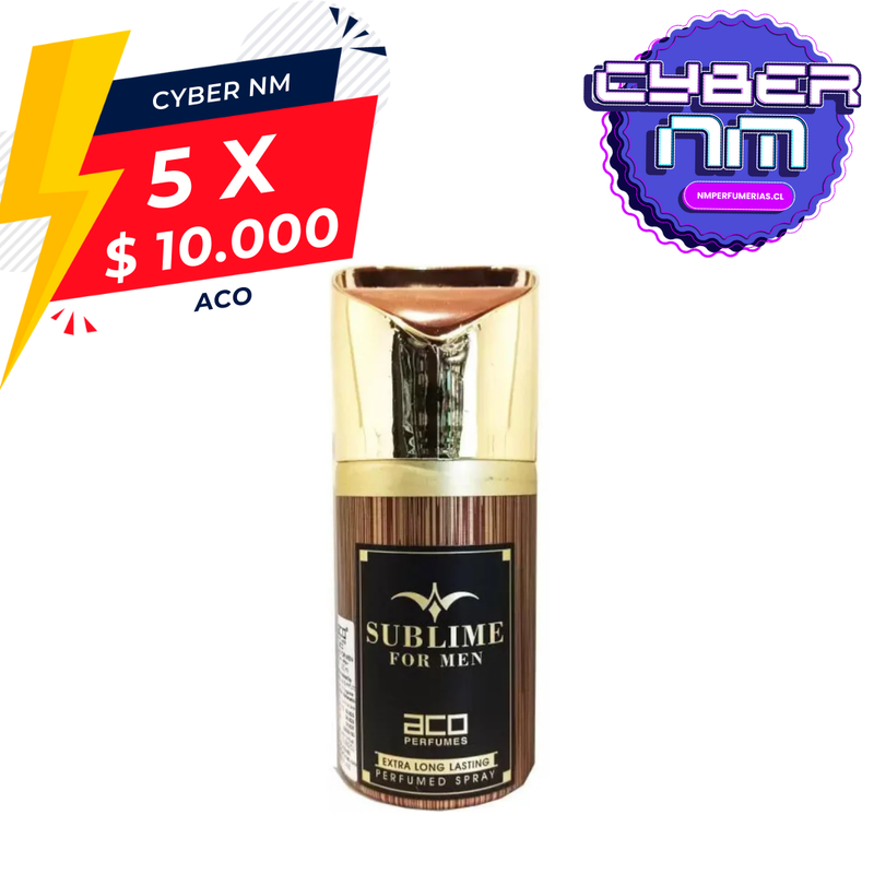 Sublime For Men Aco 250Ml Hombre Desodorante