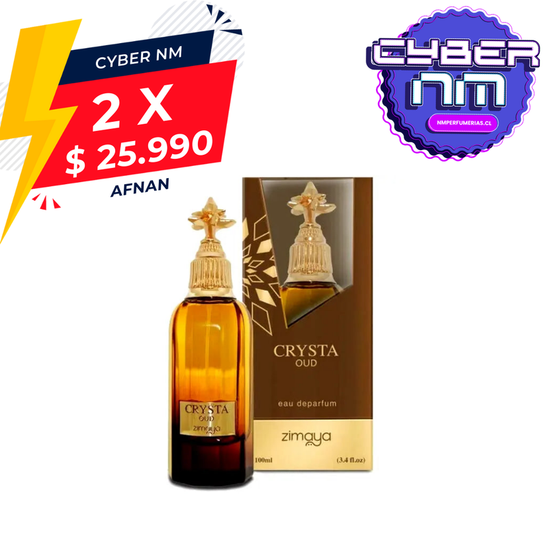 Zimaya Crysta Oud Afnan 100Ml Unisex Edp