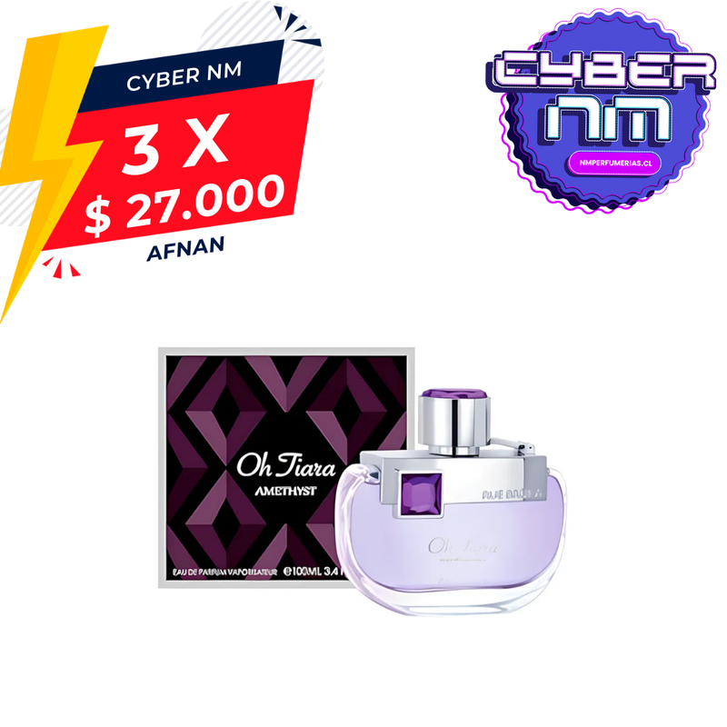 Rue Broca Oh Tiara Amethyst Afnan 100Ml Mujer  Perfume