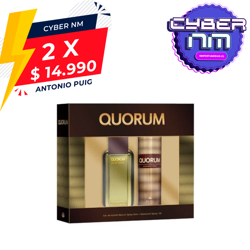 Quorum Cafe Antonio Puig Estuche 50Ml Hombre Edt