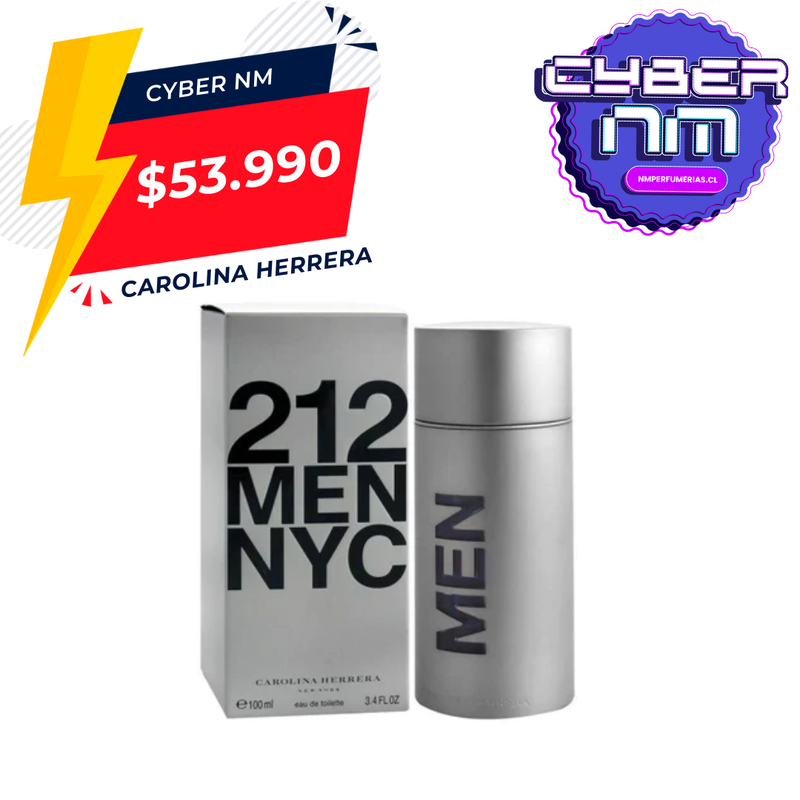 212 Carolina Herrera 100Ml Hombre Edt