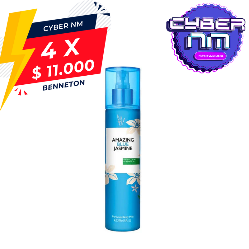 Amazing Blue Benetton 236Ml Mujer Colonia (Nuevo)