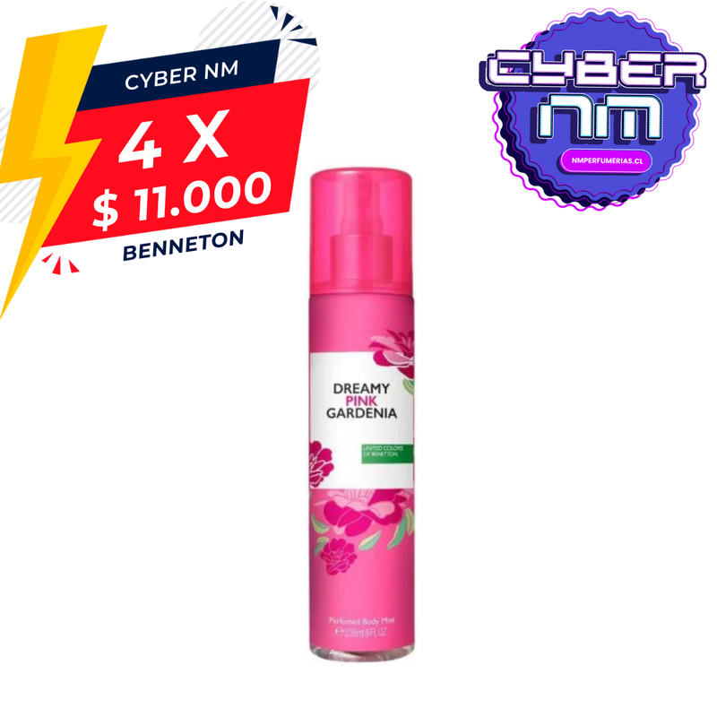 Dreamy Pink Benetton 236Ml Mujer Colonia (Nuevo)