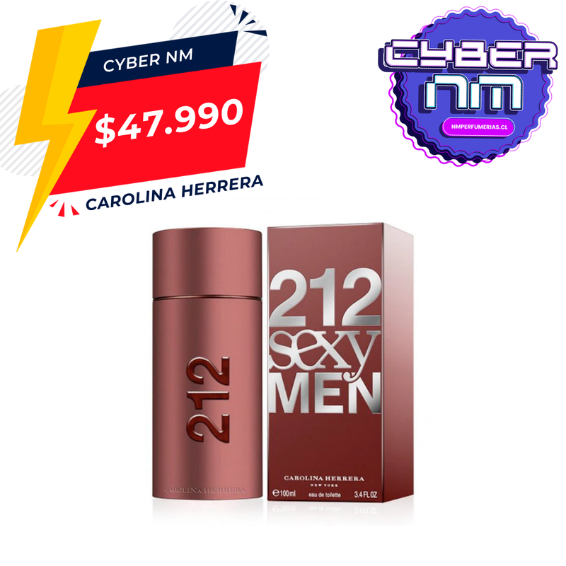 212 Sexy Carolina Herrera 100Ml Hombre Edt