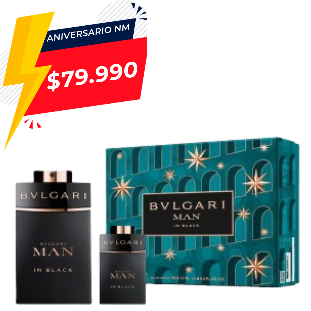 Man In Black Bvlgari Estuche 100Ml + 15Ml Hombre Edp