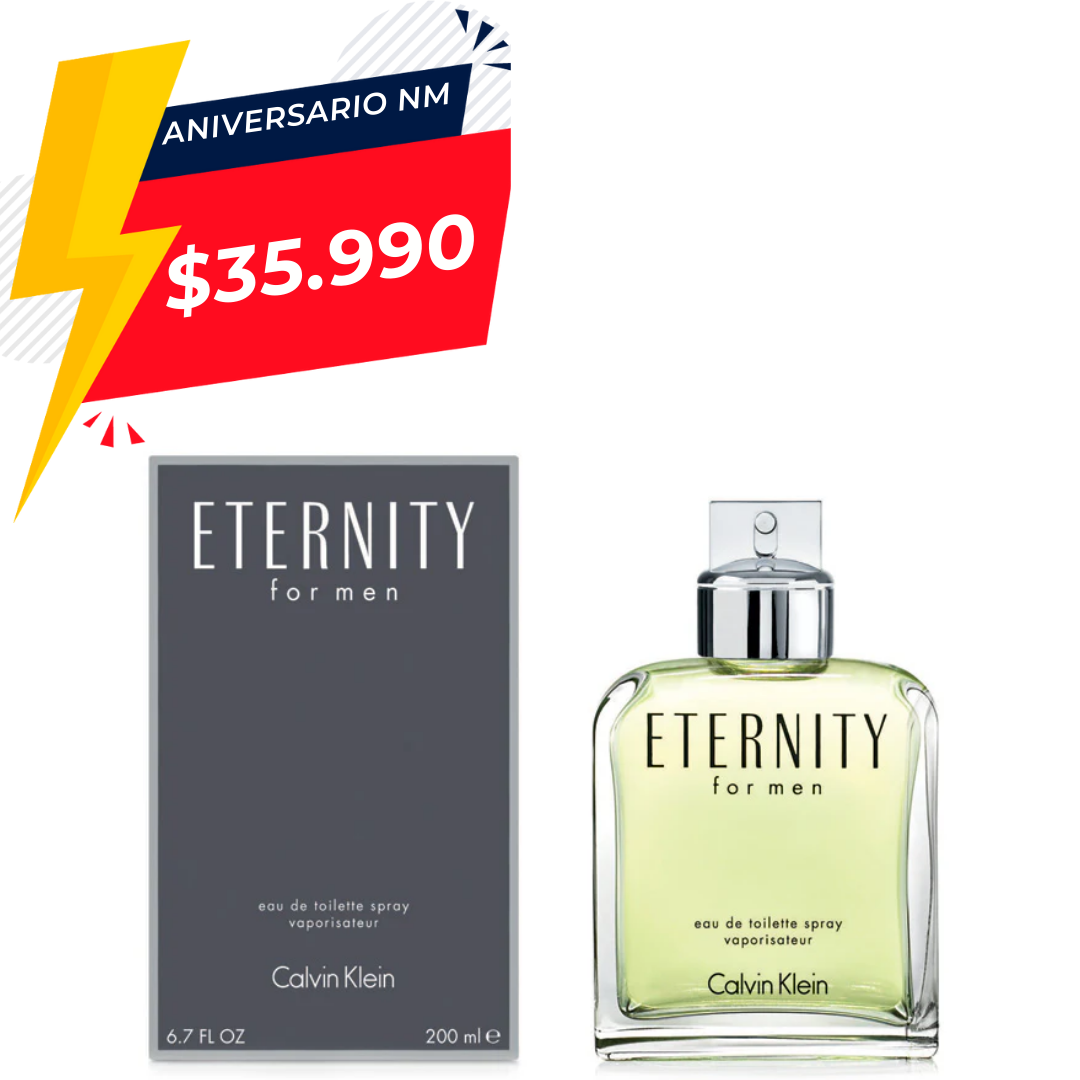 Ck Eternity For Men Calvin Klein 200Ml Edt Hombre