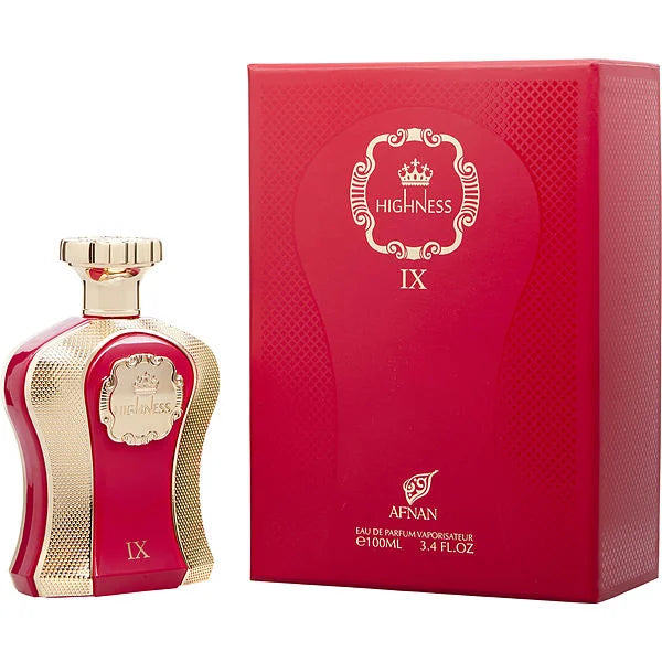 Highness Ix Maroon Afnan 100Ml Mujer  Perfume