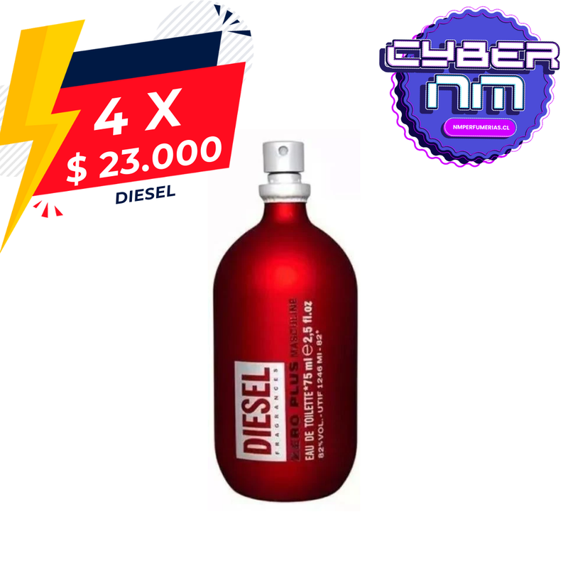 Zero Plus Diesel 75Ml Hombre Edt