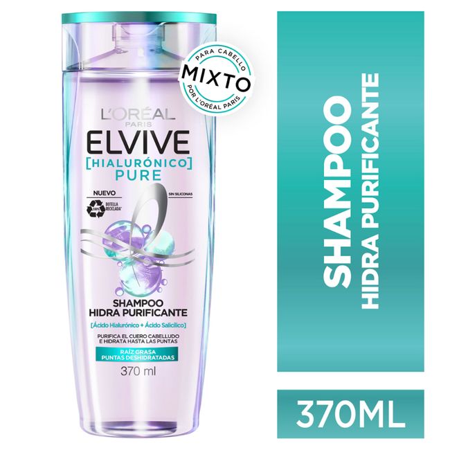 ELVIVE HA PURE SHAMPOO 370ml