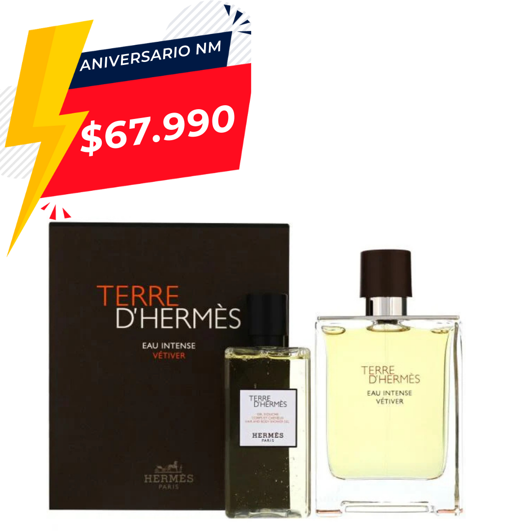 Terre Eau Intense Vetiver Hermes Estuche 100Ml Hombre Edp