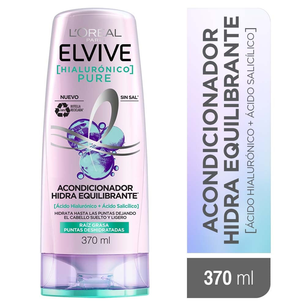 ELVIVE HA PURE ACO 370ML