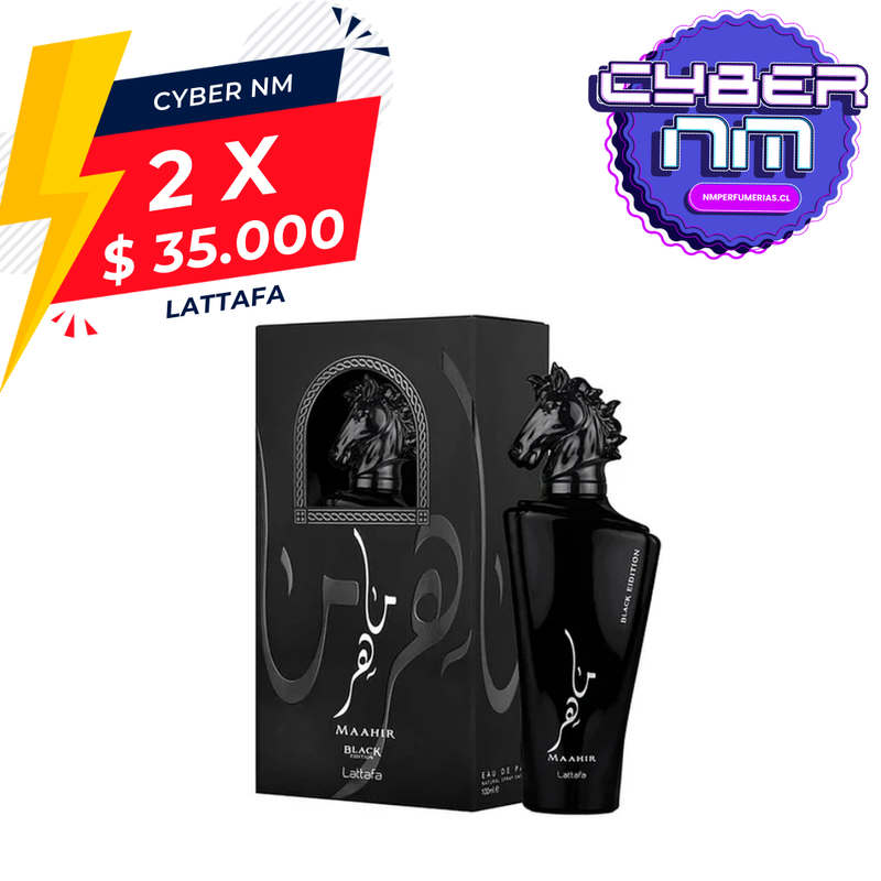 Maahir Black Edition Lattafa 100Ml Unisex Edp