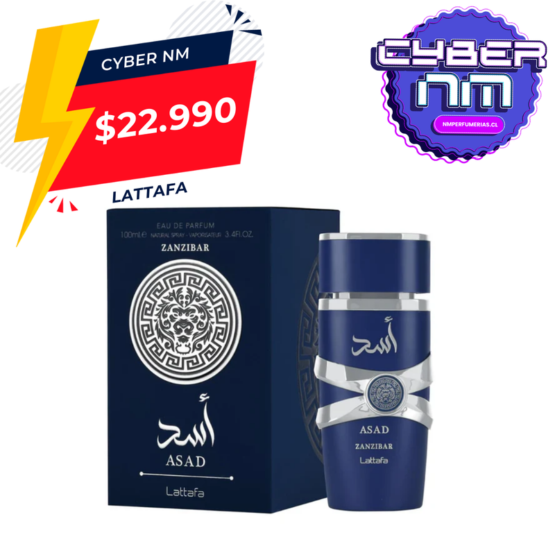 Asad Zanzibar 100Ml Hombre Lattafa Edp