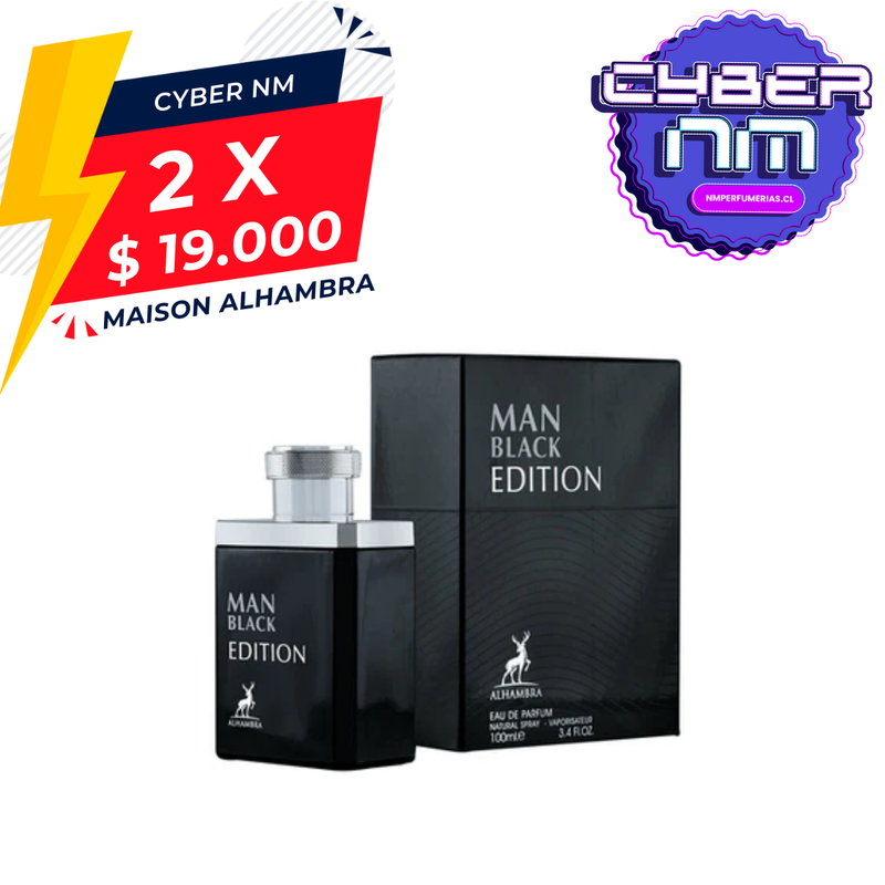 Man Black Edition Maison Alhambra 100Ml Hombre Edp