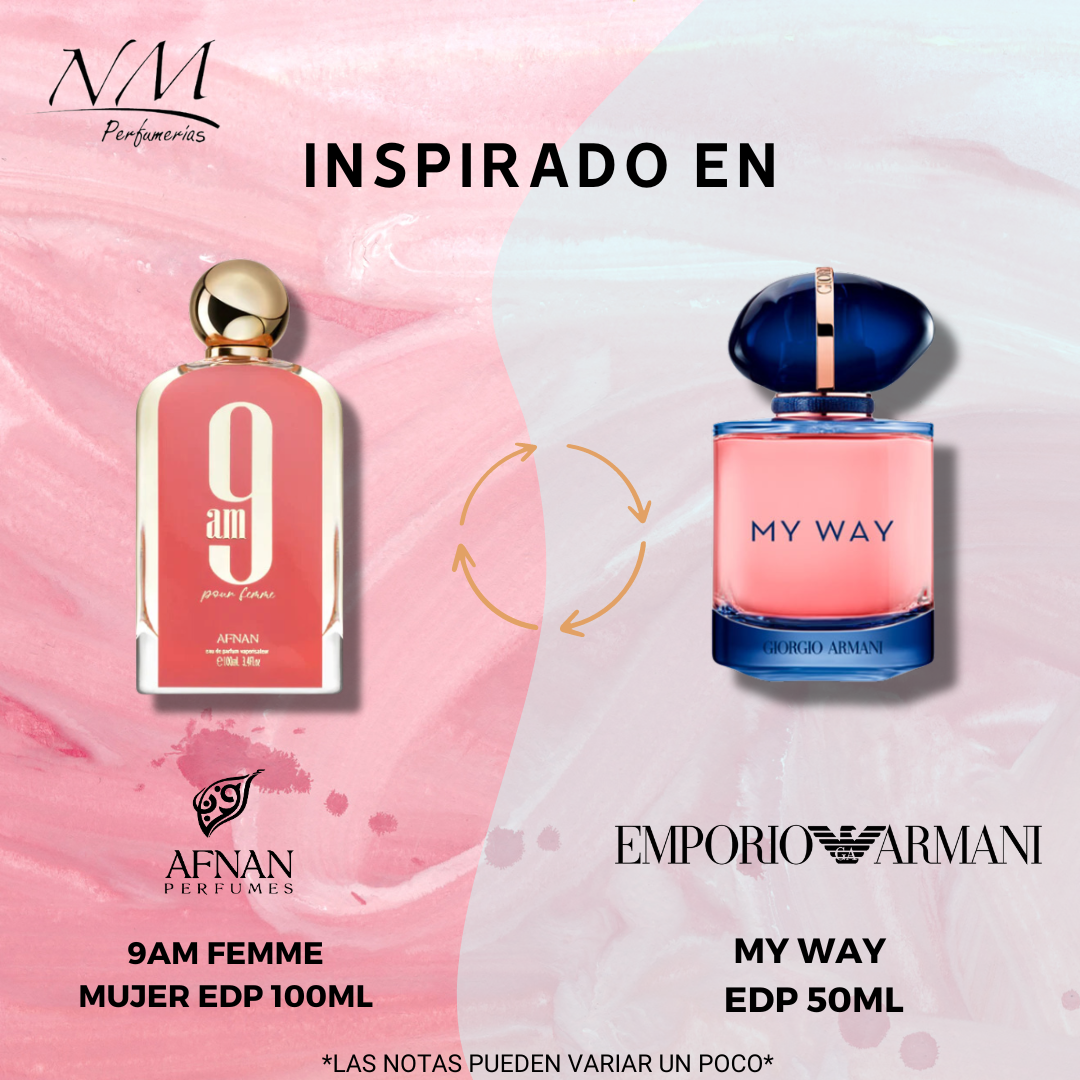 9Am Femme Afnan 100Ml Mujer  Perfume