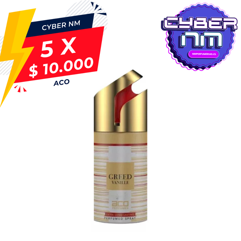 Greed Vanille Aco 250Ml Unisex Desodorante