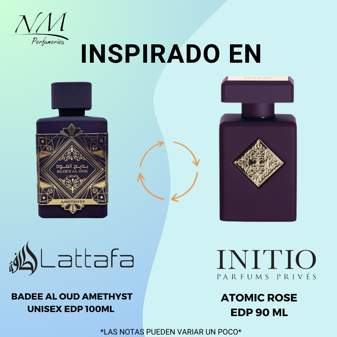 Badee Al Oud Amethyst Lattafa 100Ml Unisex Edp