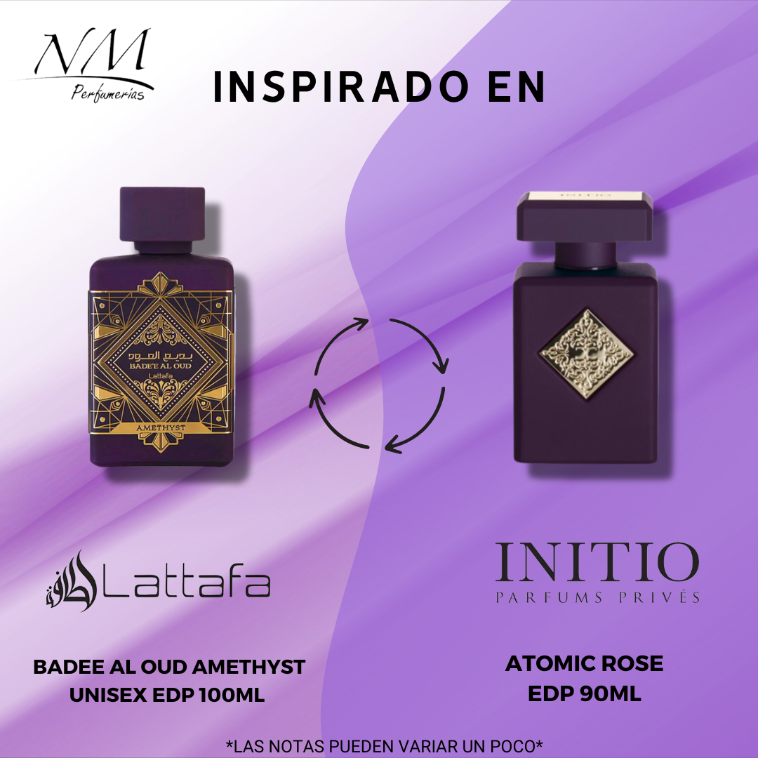 Badee Al Oud Amethyst Lattafa 100Ml Unisex Edp