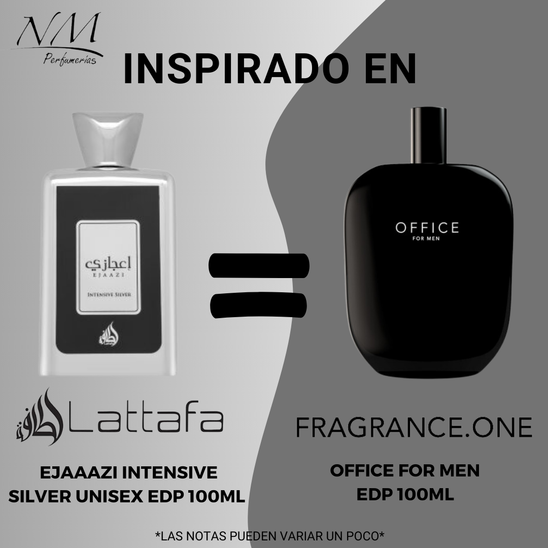 Ejaaazi Intensive Silver Lattafa 100Ml Unisex Edp