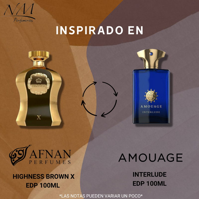 Highness X Brown Afnan 100Ml Unisex Edp