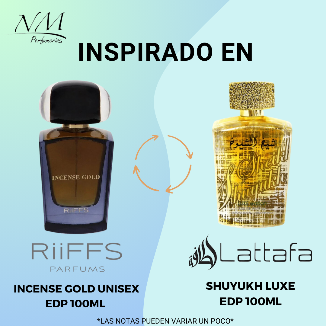 Incense Gold Riiffs 100Ml Mujer Edp