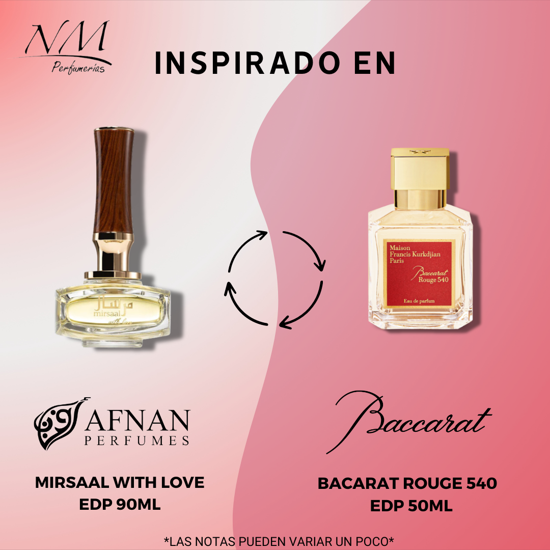 Mirsaal With Love Afnan 90Ml Mujer  Perfume