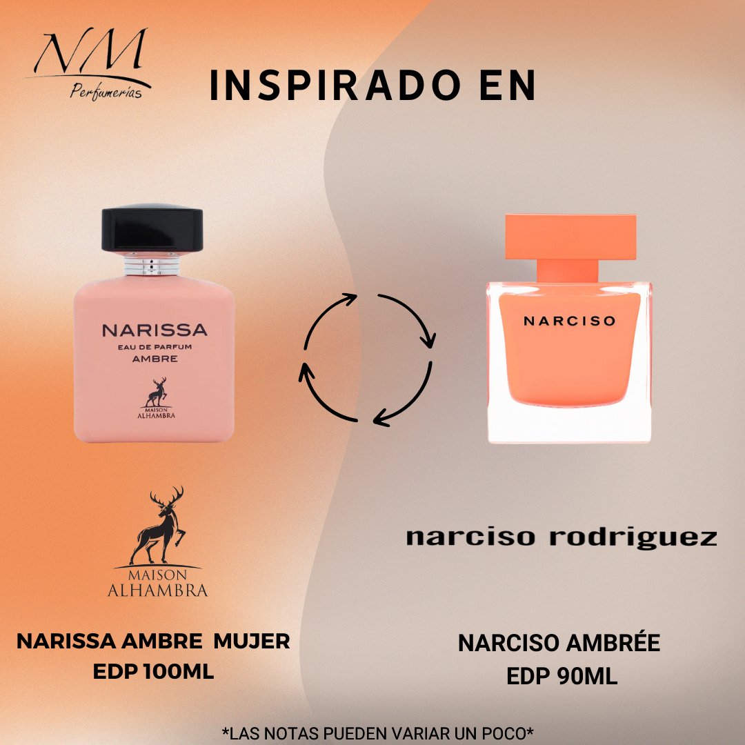 Narissa Ambre Maison Alhambra 100Ml Mujer Edp