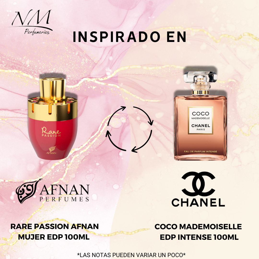 Rare Passion Afnan 100Ml Mujer  Perfume