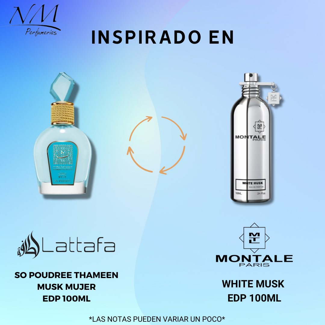 So Poudree Thameen Musk Lattafa 100Ml Mujer Edp