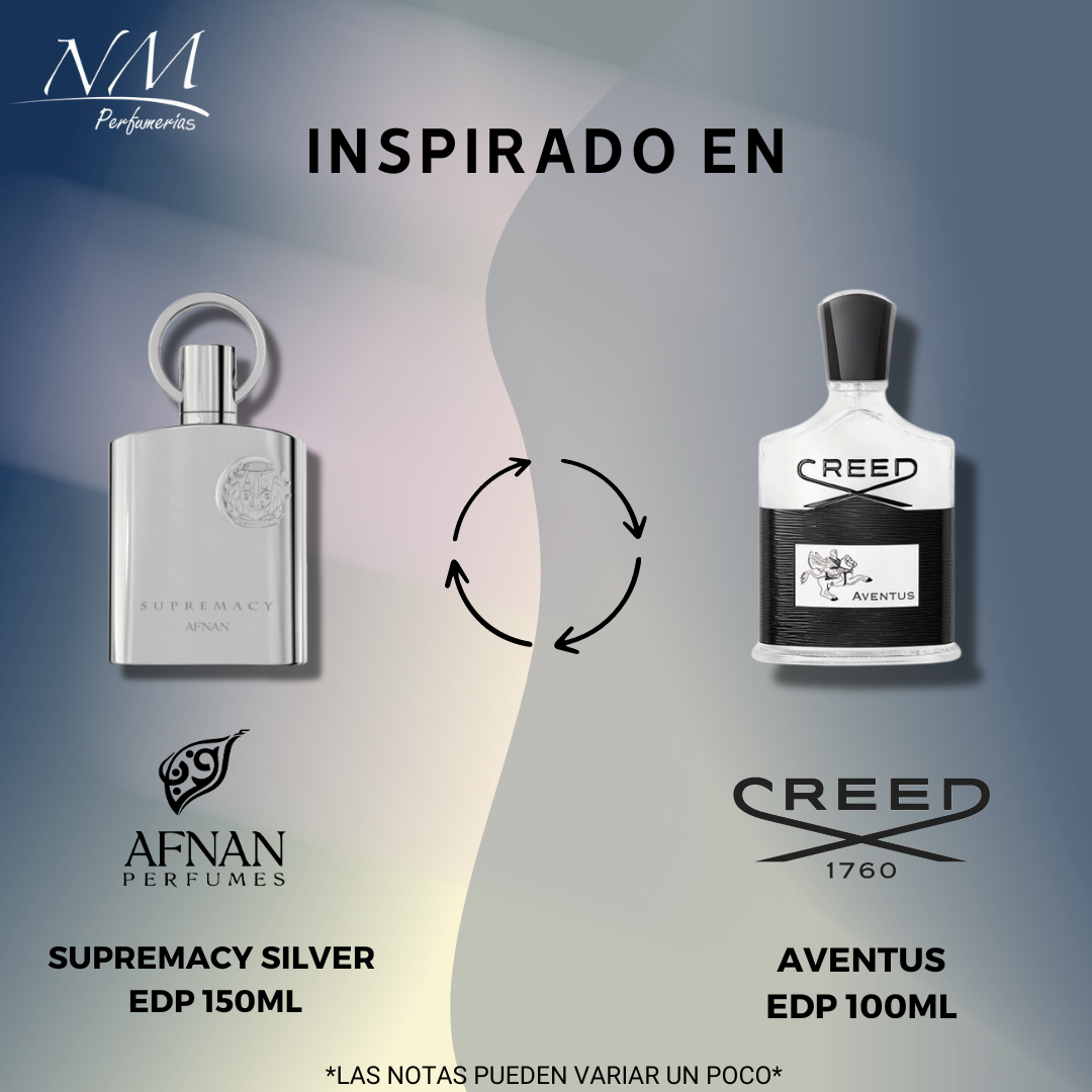 Supremacy Silver Afnan 150Ml Hombre  Perfume