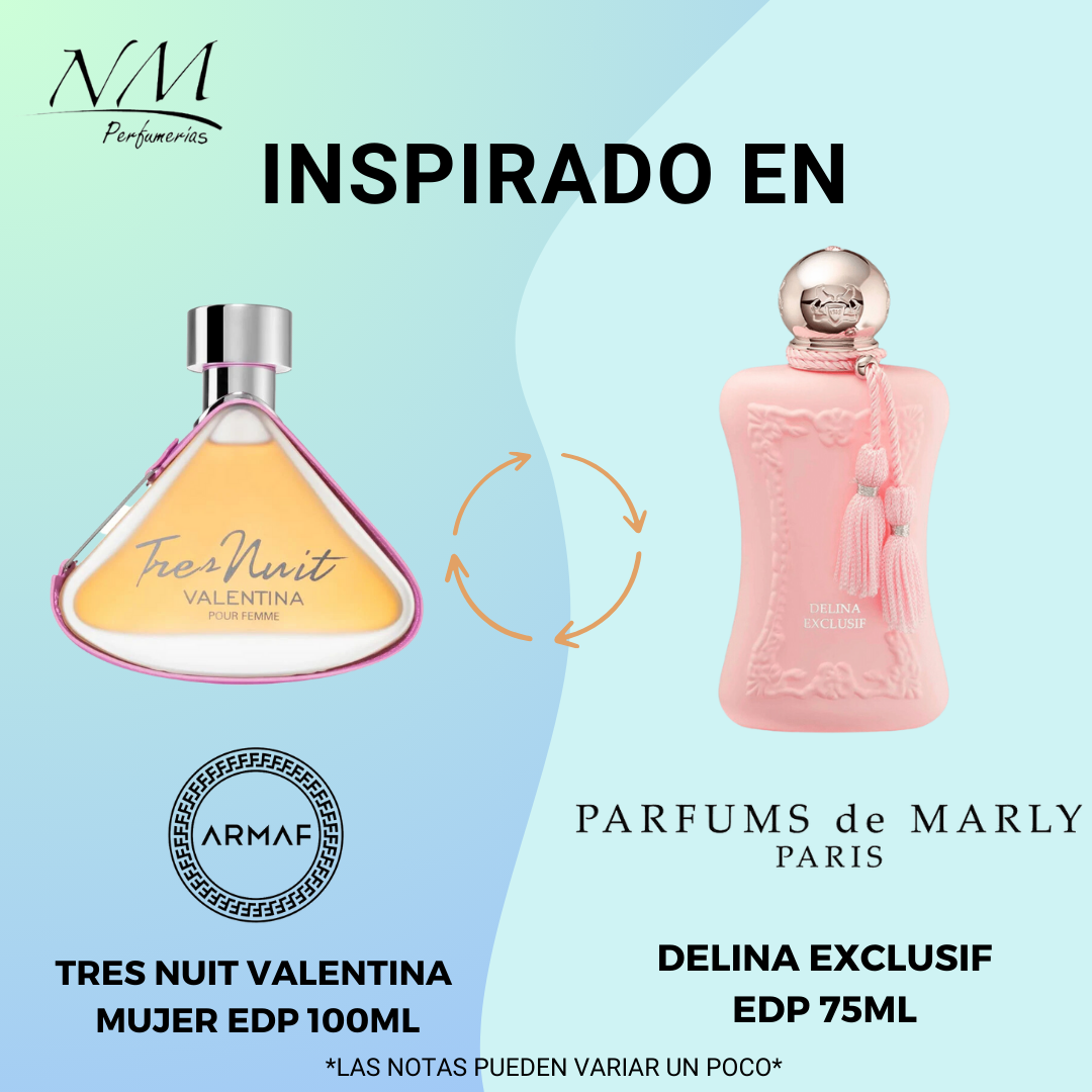 Tres Nuit Valentina Armaf 100Ml Mujer Edp