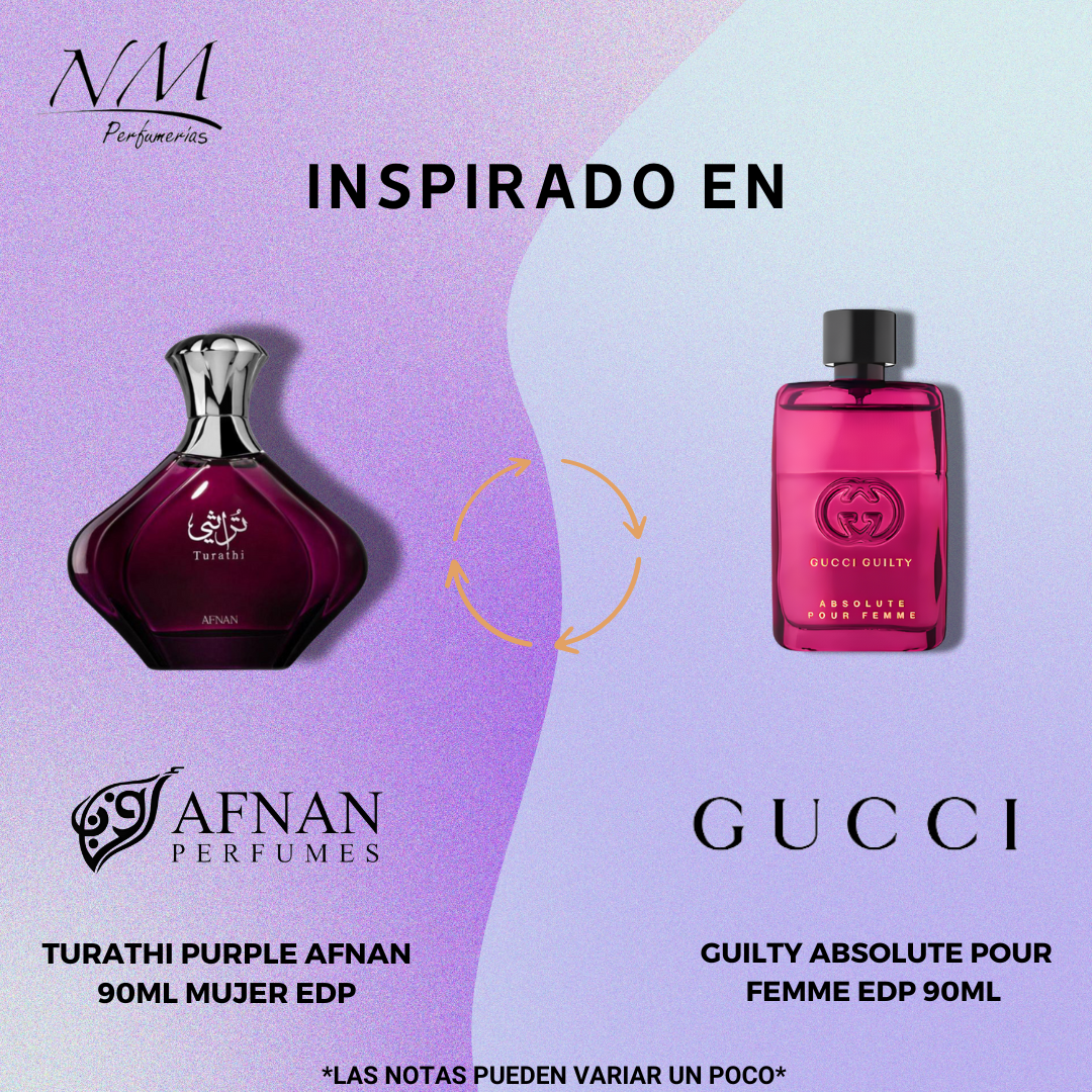 Turathi Purple Afnan 90Ml Mujer  Perfume