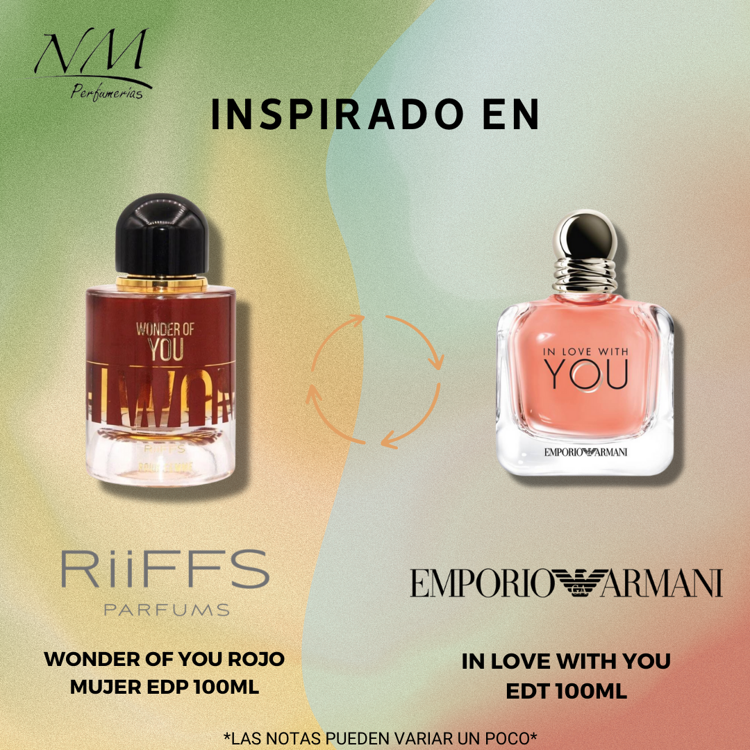 Wonder Of You Rojo Riiffs 100Ml Mujer Edp