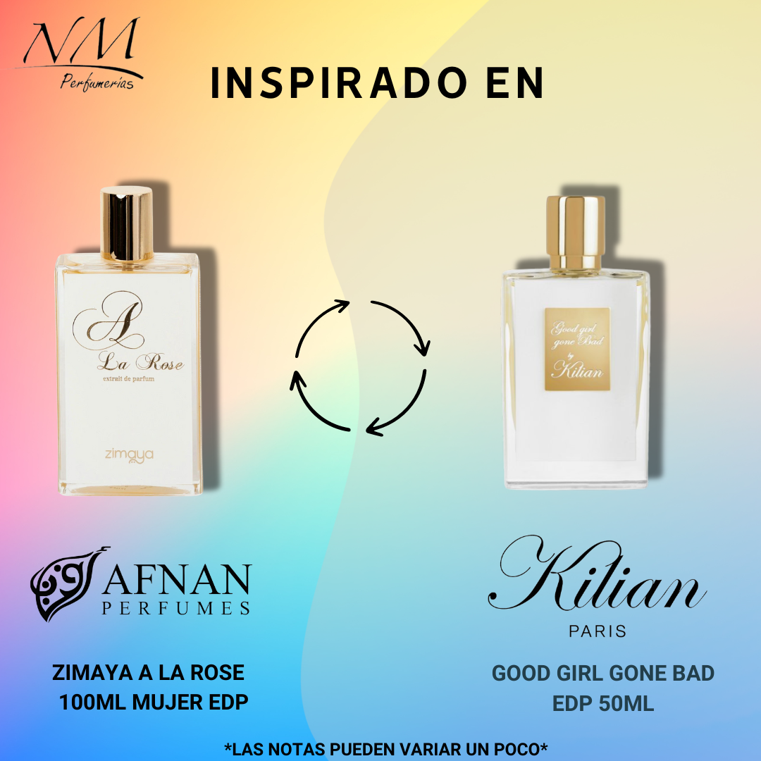 Zimaya A La Rose Afnan 100Ml Mujer  Perfume