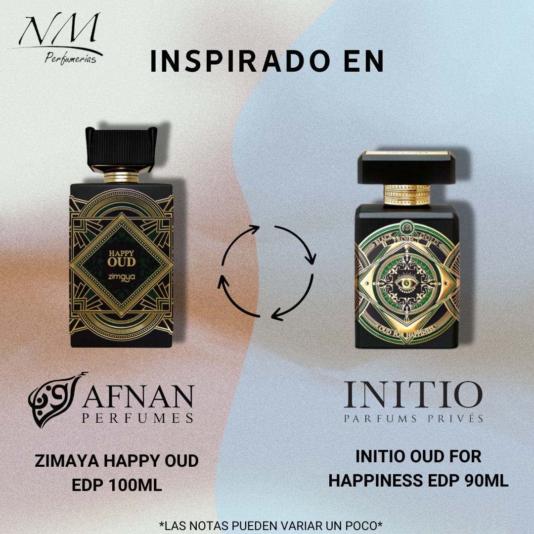 Zimaya Happy Oud Afnan 100Ml Unisex Edp