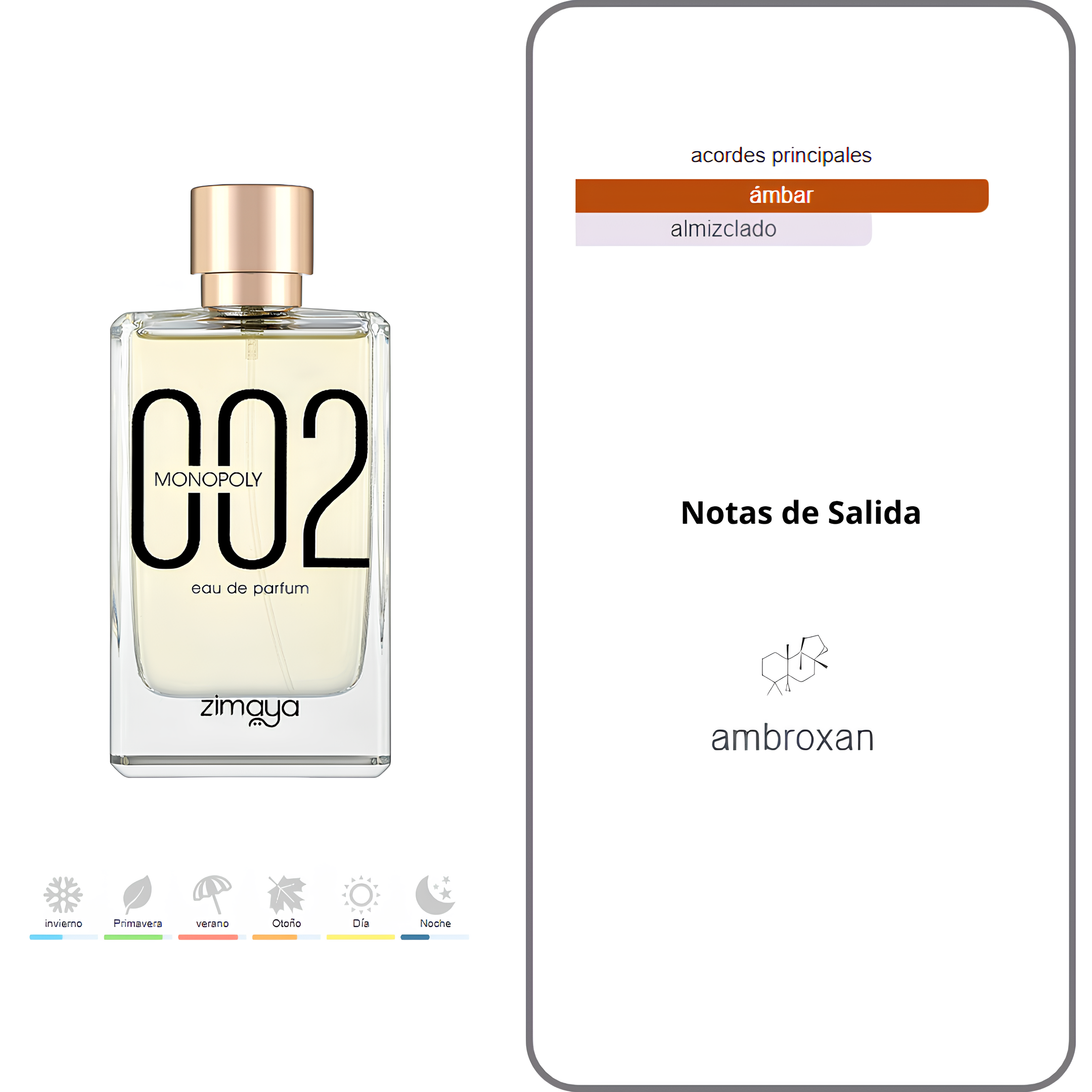 Zimaya Monopoly 002 Afnan 100Ml Unisex  Perfume