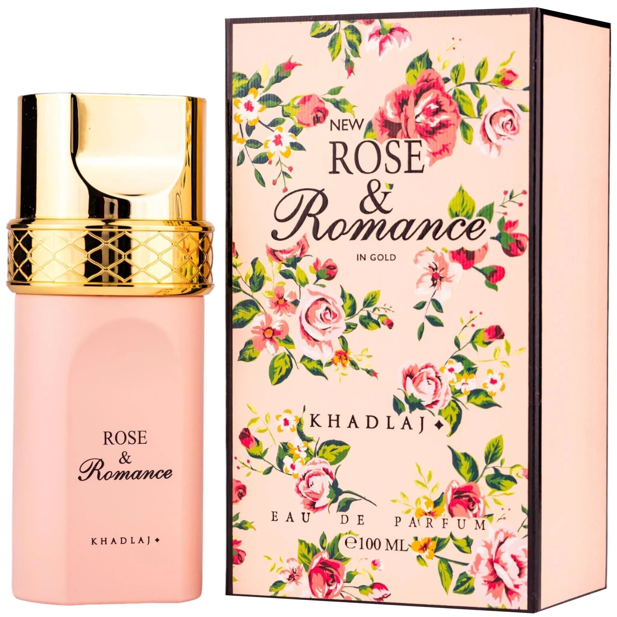 Rose Romance In Gold Khadlaj