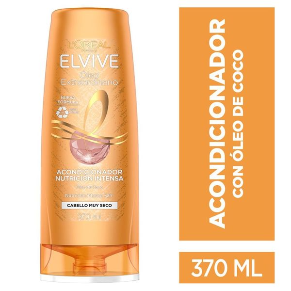 Elvive Óleo Extraordinario Acondicionador Nutricion Intensa Cabello Muy Seco 680Ml