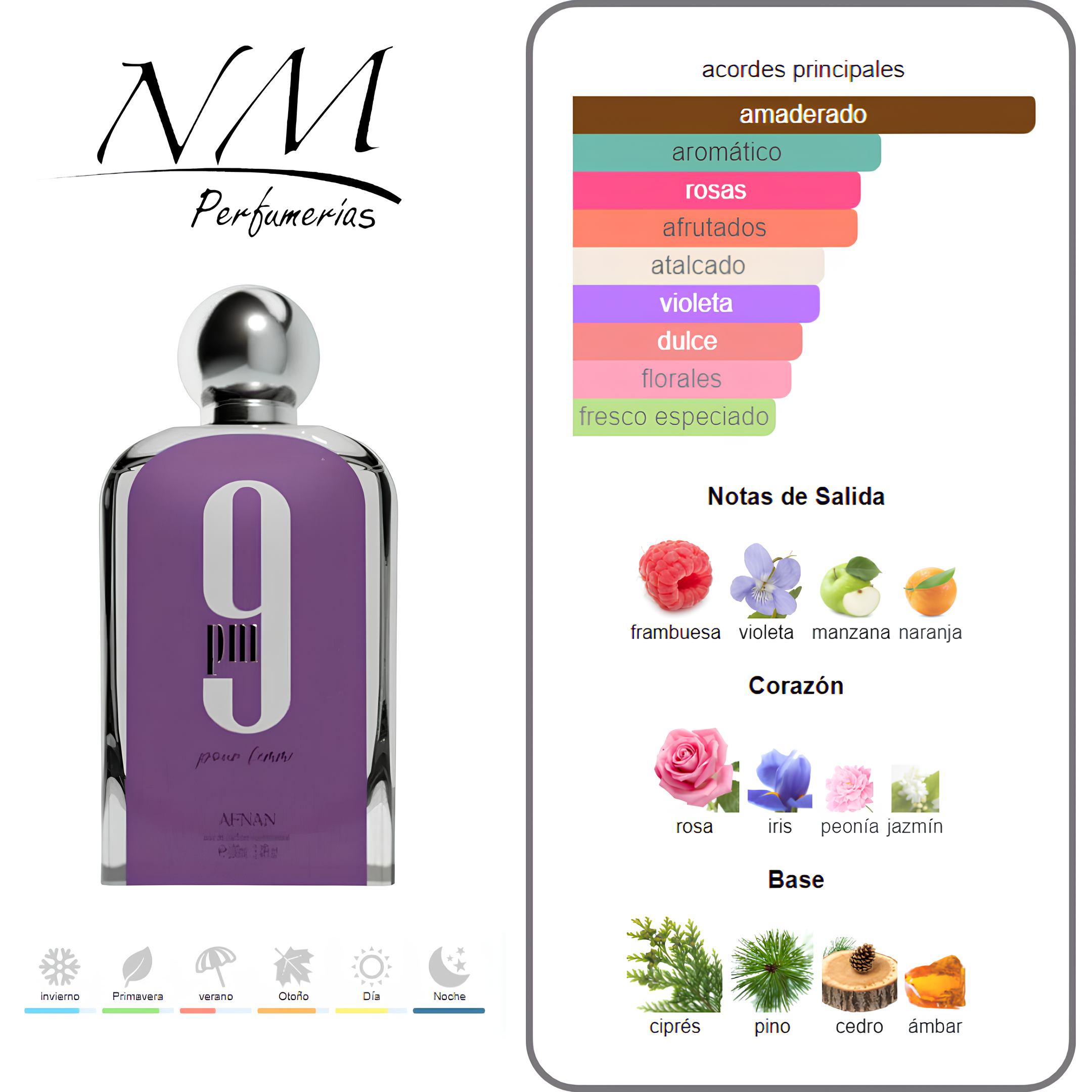 9Pm Femme Afnan 100Ml Mujer  Perfume