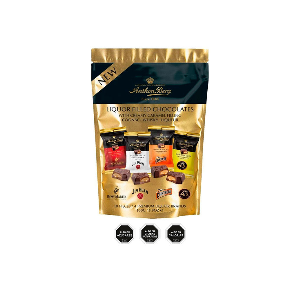 Liq Mini Tablets Mix Anthon Berg 100G Chocolate