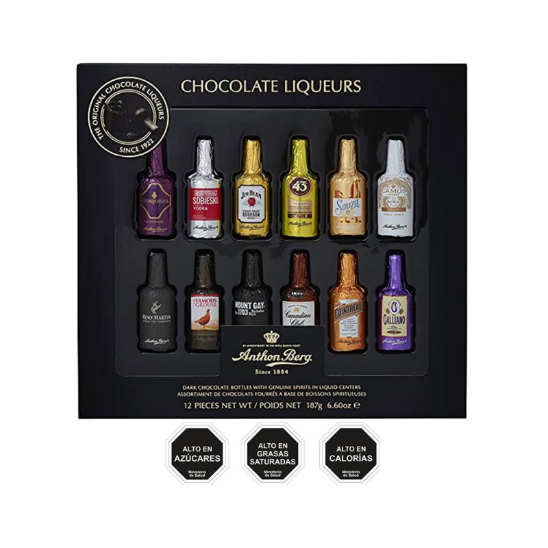 Liqueurs 12 Pcs Anthon Berg 187G Chocolate