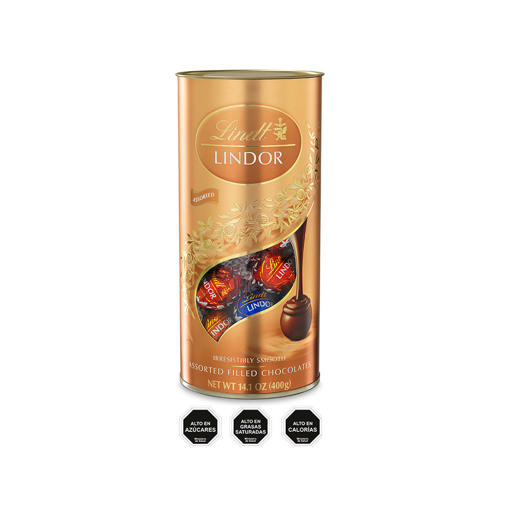 Lindor Tube Assorted Lindt 400G Chocolate