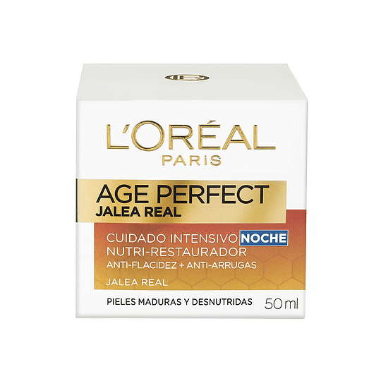 Crema De Noche Anti-Arrugas Age Perfect Jalea Real 50 Ml